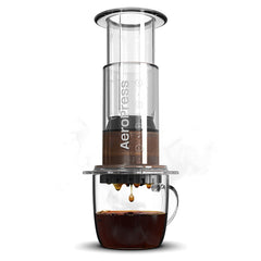 AeroPress Coffee Maker Clear Kaffeebereiter, inkl. 100 Filtern