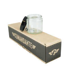 Comandante Glasbehälter mit Deckel, 4er-Pack - Transparent - B-Ware (neu, unbenutzt)