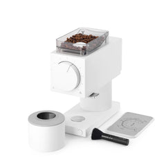 Fellow Ode Brew Grinder Gen 2 elektrische Kaffeemühle Matt-Weiß - gebraucht, wie neu