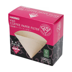 Hario Filterpapier V60 Gr. 02, 100 Stück / Misarashi Box (Japan) - VCF-02-100MK