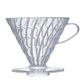 Hario Handfilter Coffee Dripper V60 Größe 03, Transparent