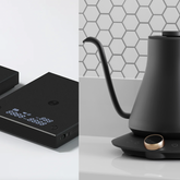 Cocinare Flow M9 elektr. Wasserkocher + Timemore Basic 2 Waage - Pour-over Set