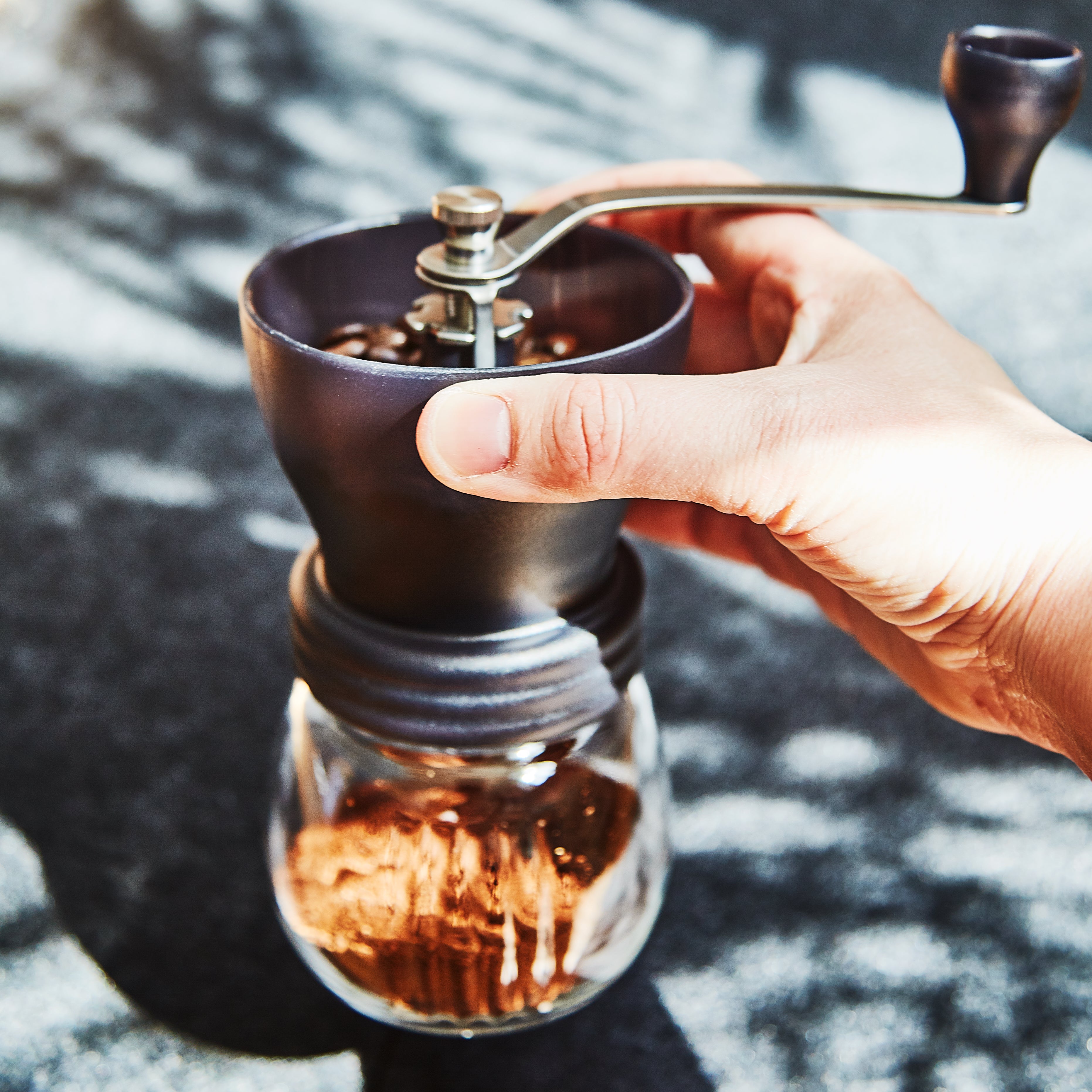 Hario Kaffeemühle Skerton Pro, Keramik-Kegelmahlwerk
