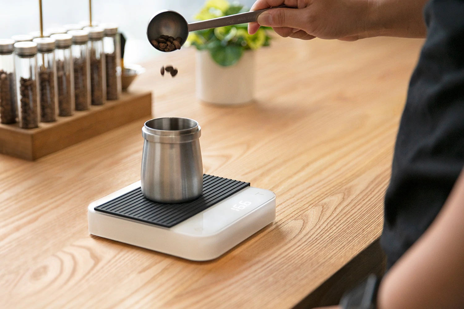 Acaia Pearl Digitale Waage mit Bluetooth, weiß, neues Modell - B-Ware (neu, unbenutzt)