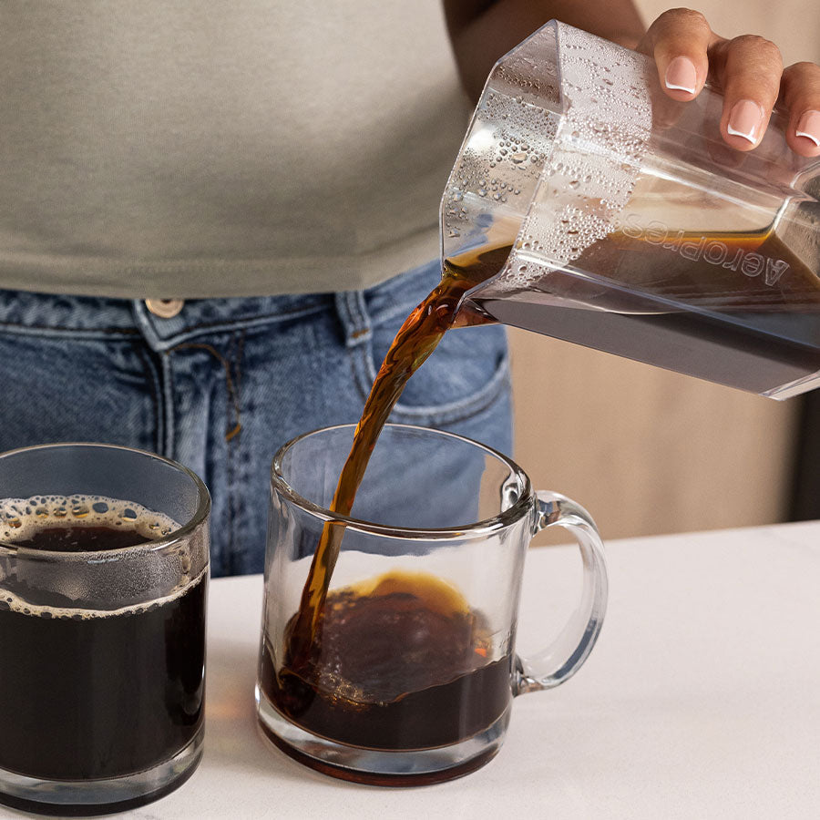 AeroPress Carafe Karaffe für AeroPress Original, Clear + XL