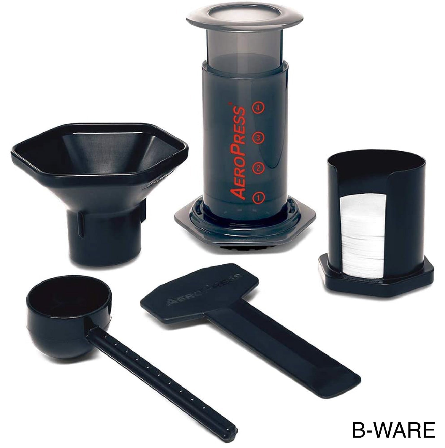 AeroPress Coffee Maker Kaffeebereiter, inkl. 350 Filtern - B-Ware (neu, unbenutzt)
