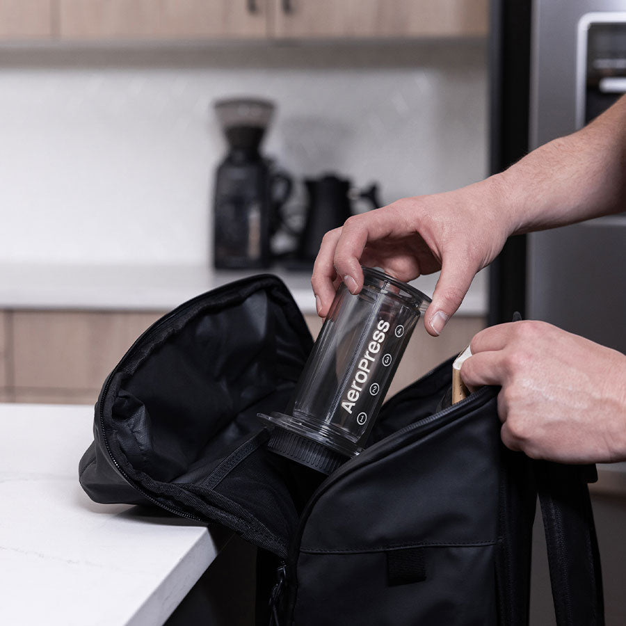 AeroPress Coffee Maker Clear Kaffeebereiter, inkl. 100 Filtern
