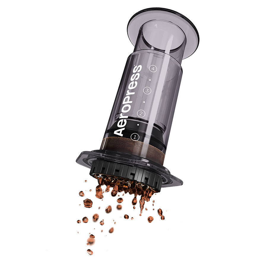 AeroPress Coffee Maker Clear Kaffeebereiter, inkl. 100 Filtern