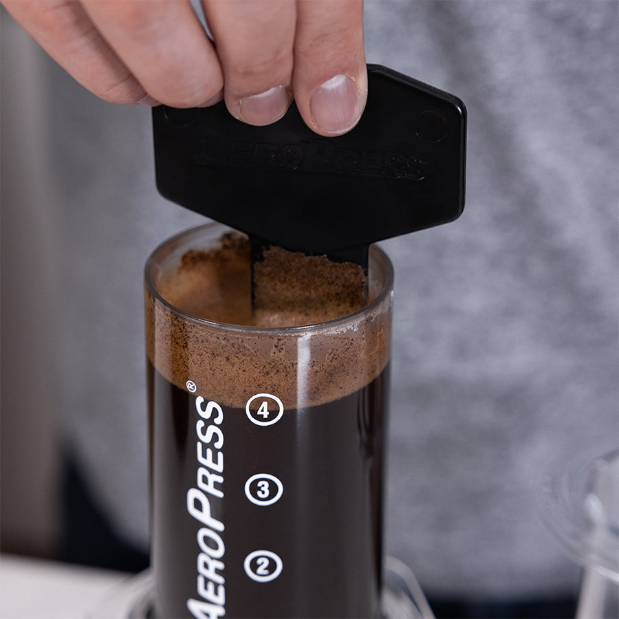 AeroPress Clear + Flow Control Filter Cap + Edelstahlfilter - Set