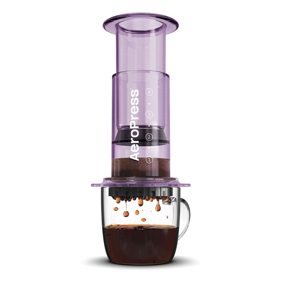 AeroPress Coffee Maker Clear Kaffeebereiter, inkl. 100 Filtern