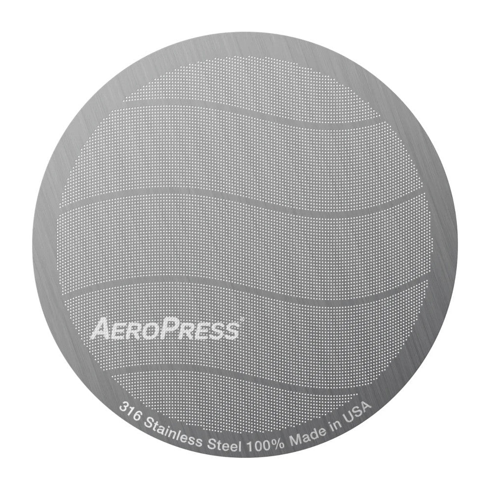 AeroPress Clear + Flow Control Filter Cap + Edelstahlfilter - Set