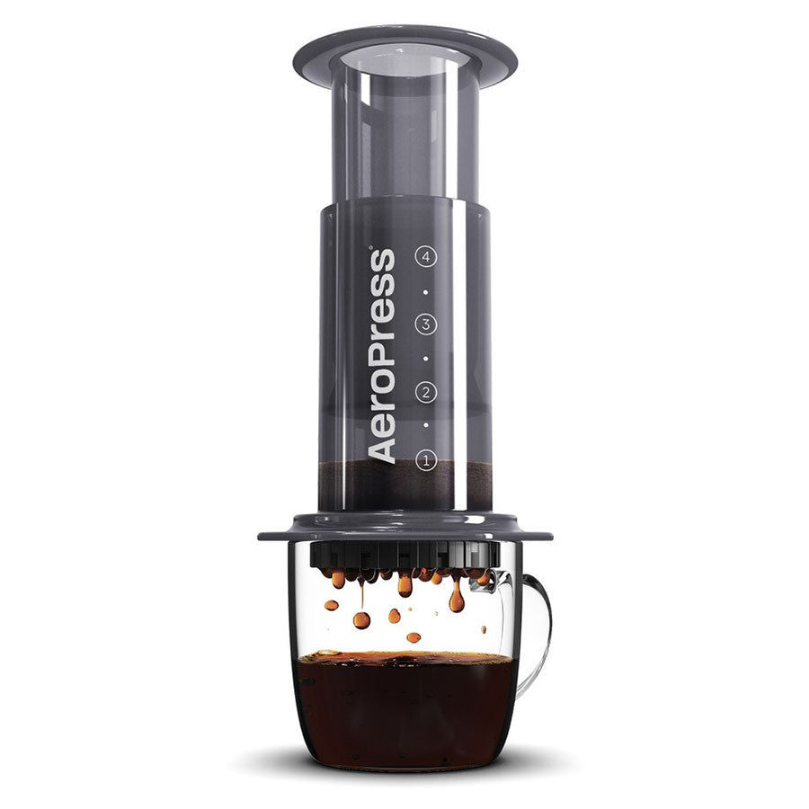 AeroPress Starter Bundle – AeroPress Kaffeebereiter + 450 Original Filter