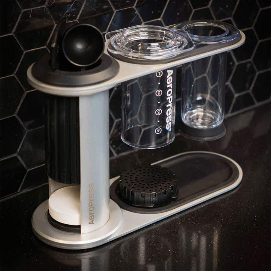 AeroPress Stainless Steel Organizer für AeroPress Premium, Clear und Original - Angebotspreis