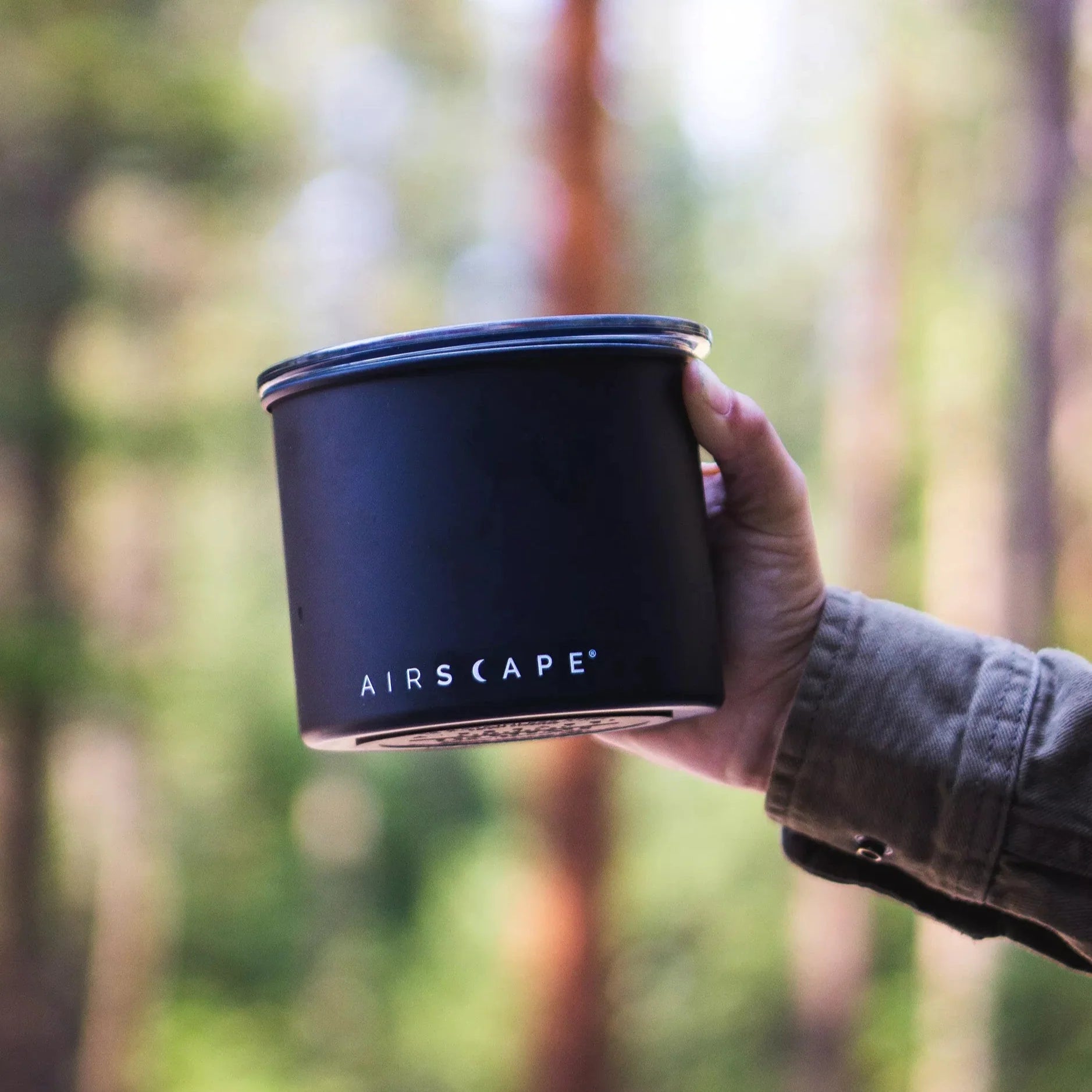 Airscape Edelstahl-Aufbewahrungsdose für Kaffee
