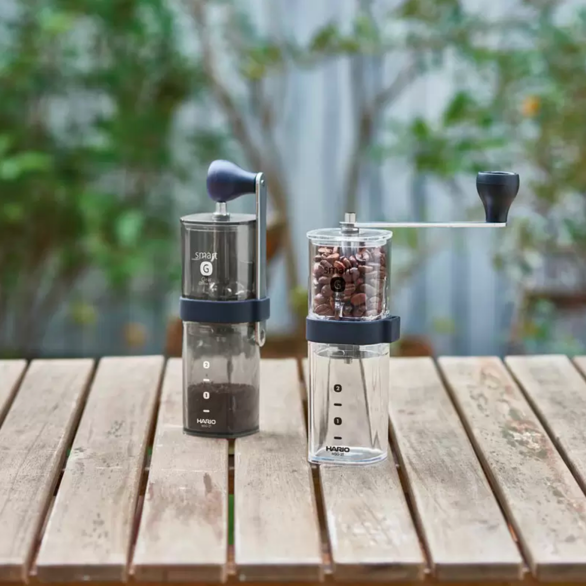 Hario Kaffeemühle smart G mit Keramikmahlwerk