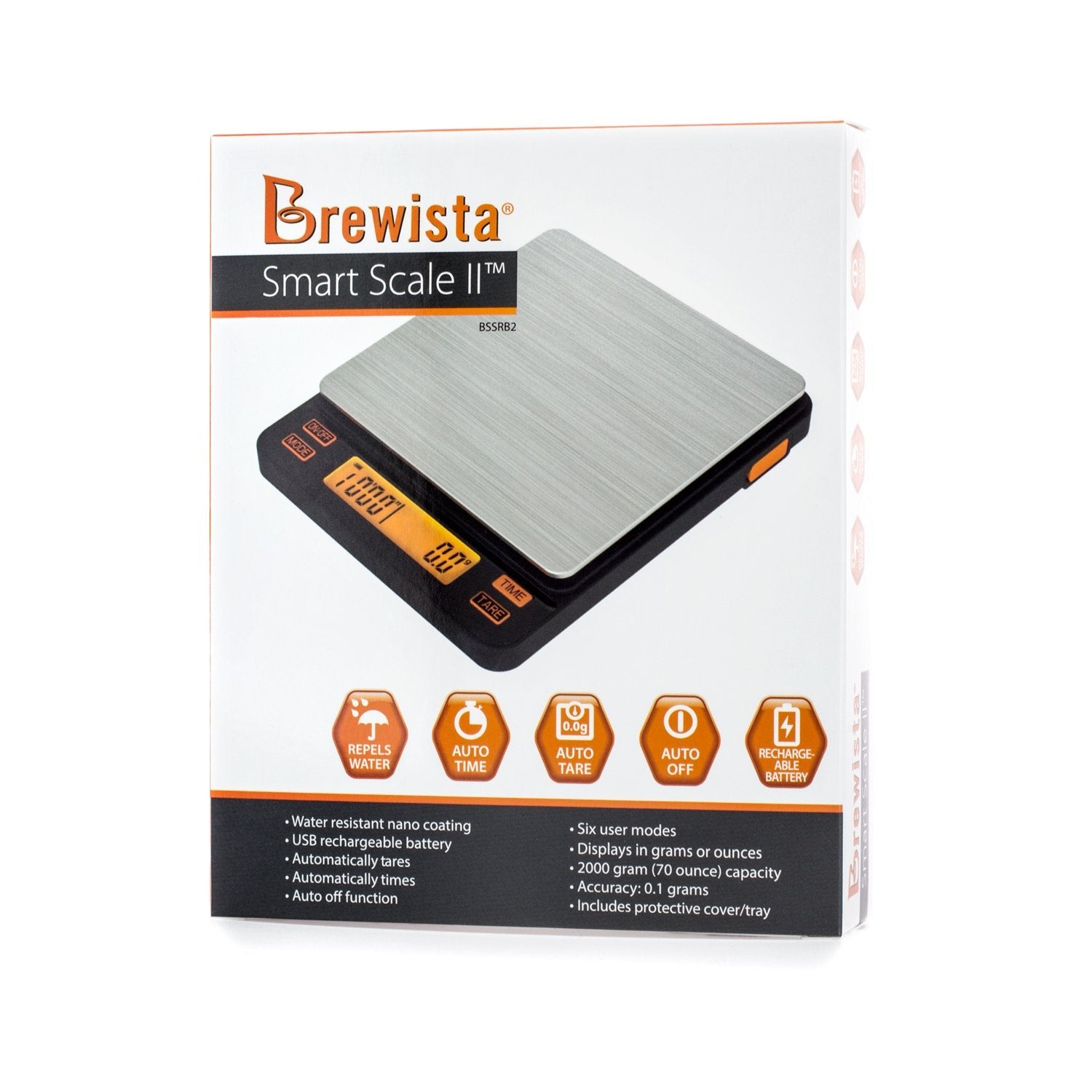 Brewista Smart Scale II Digitale Waage mit USB - B-Ware (neu, unbenutzt)