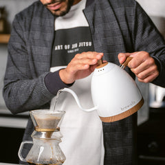 Brewista Wasserkocher Artisan Gooseneck Kettle - Pearl White/White Base