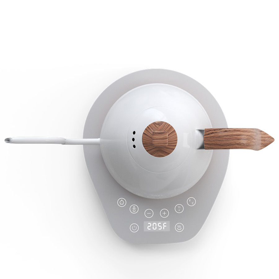 Brewista Wasserkocher Artisan Gooseneck Kettle - Pearl White/White Base