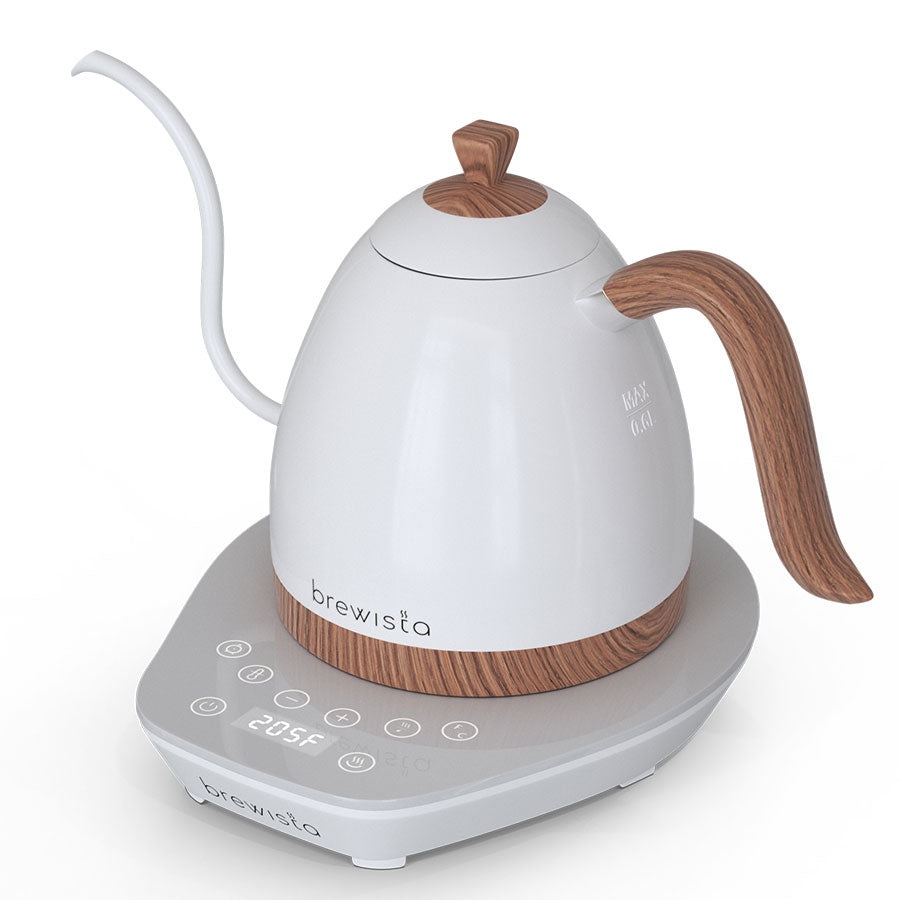 Brewista Wasserkocher Artisan Gooseneck Kettle - Pearl White/White Base