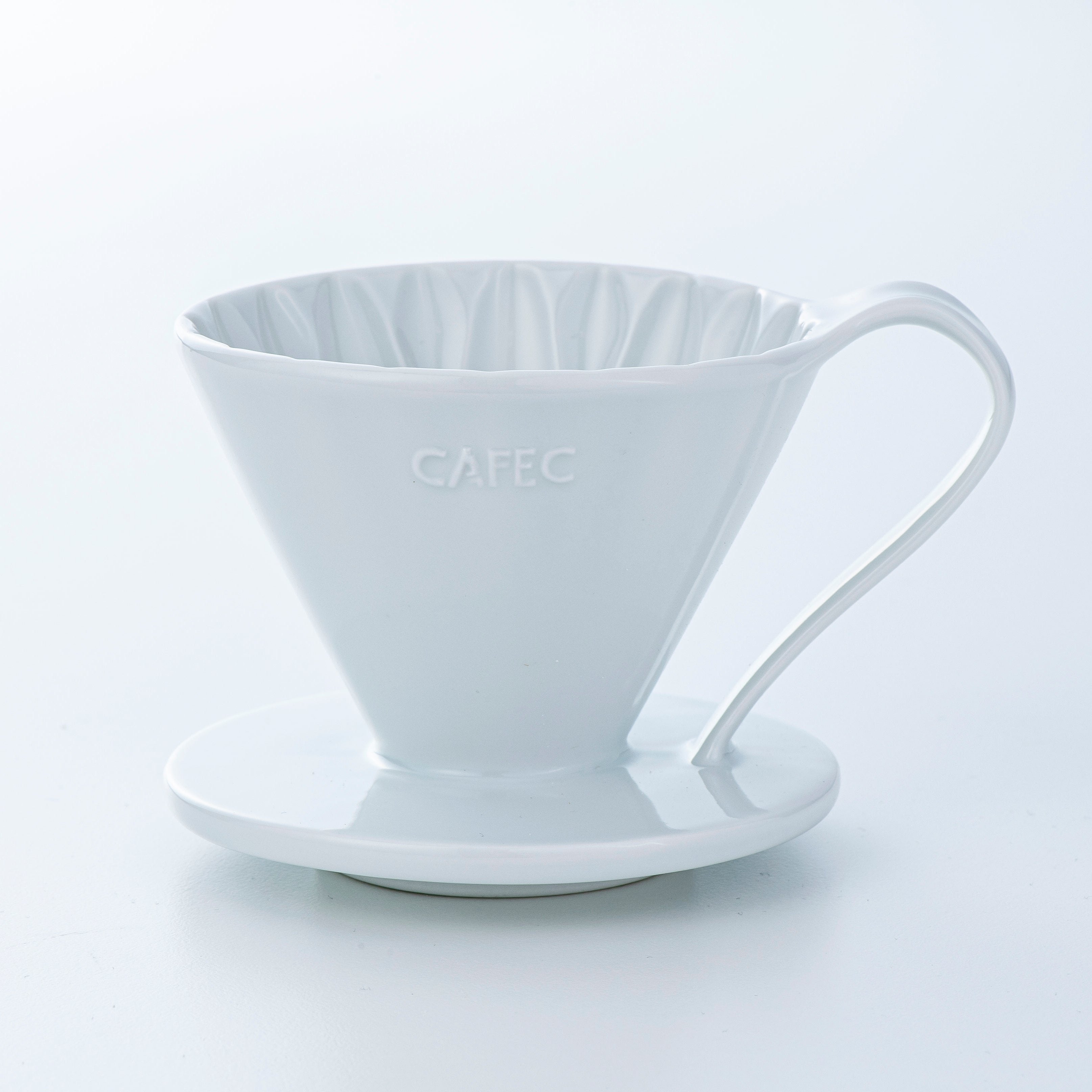 CAFEC Handfilter Arita Flower Dripper - Made in Japan
