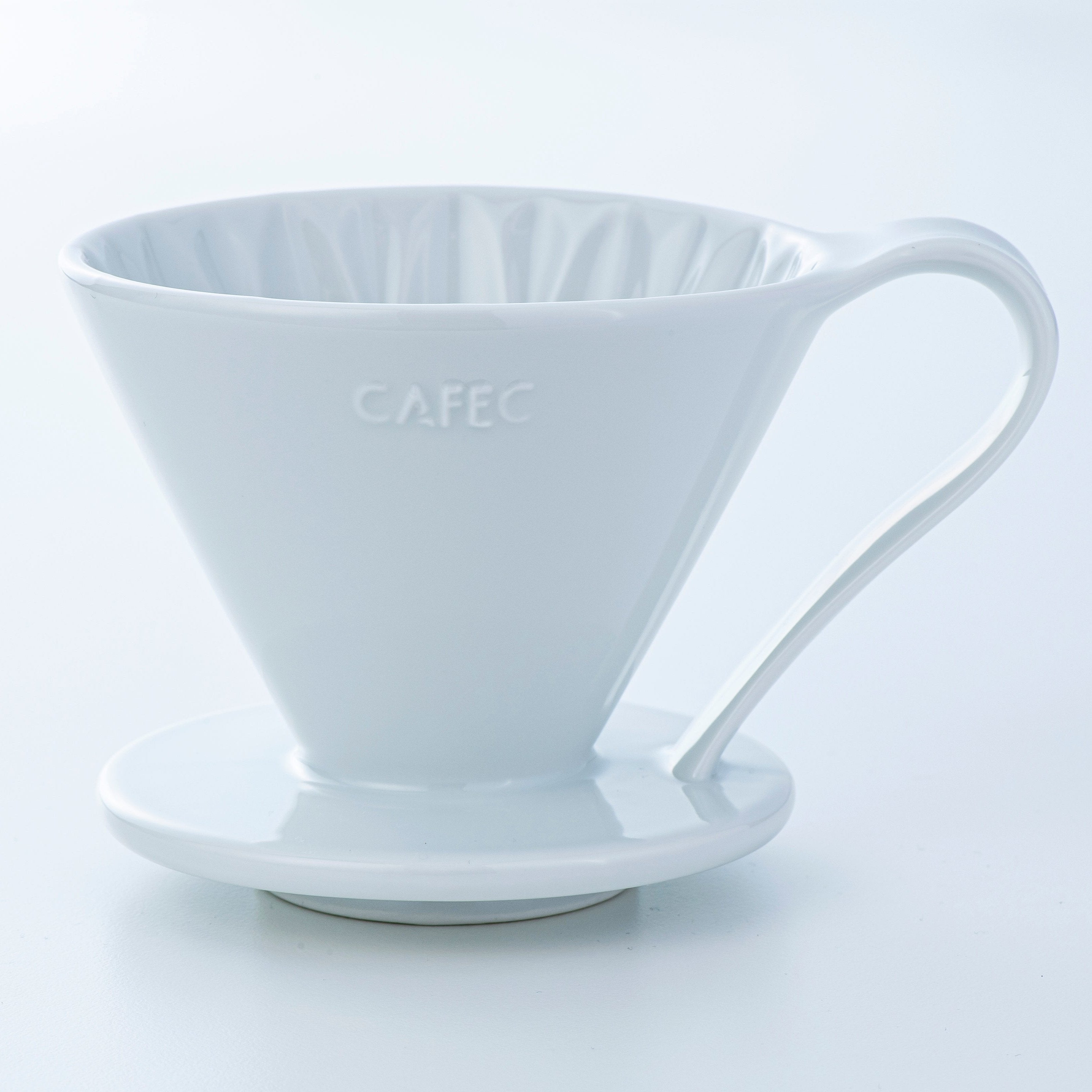CAFEC Handfilter Arita Flower Dripper - Made in Japan