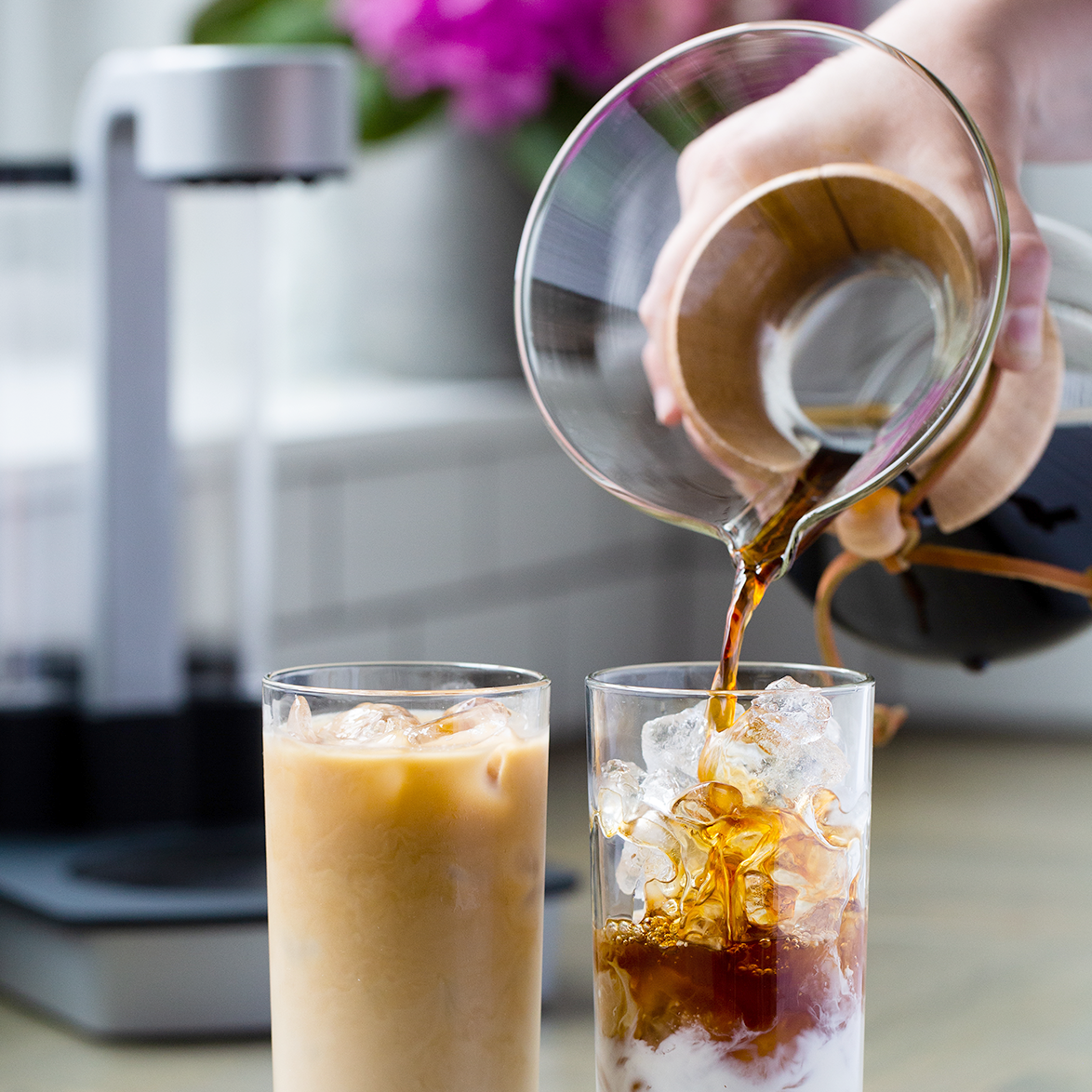 Chemex Ottomatic 2.0 Coffee Maker Filterkaffeemaschine inkl. Chemex Glaskaraffe 6 Tassen