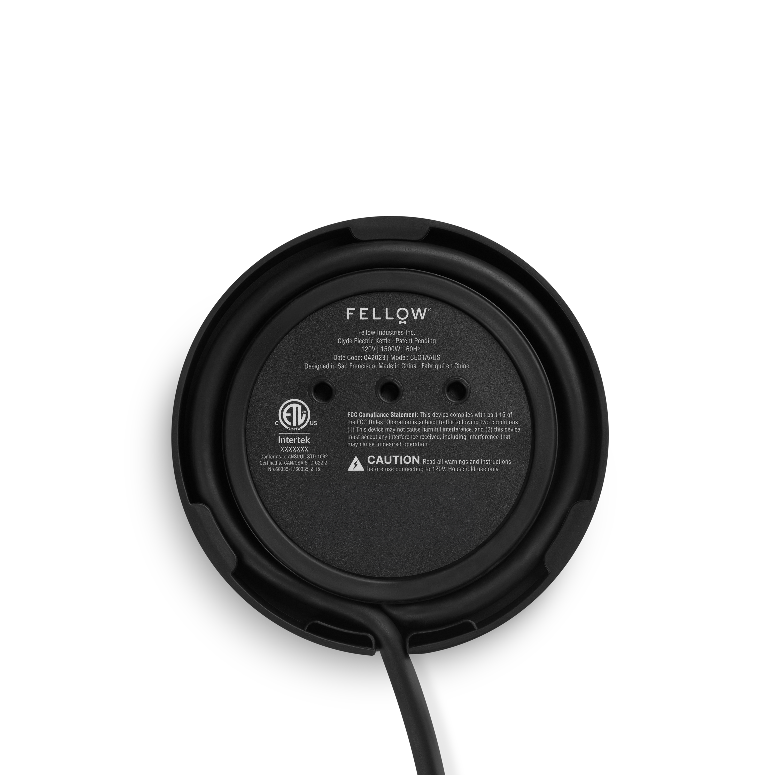 Fellow Clyde Electric Kettle Wasserkocher elektrisch, 1,5 l