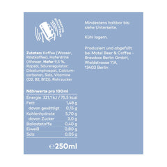 Coffee Circle Nitro Cold Brew Latte 250 ml