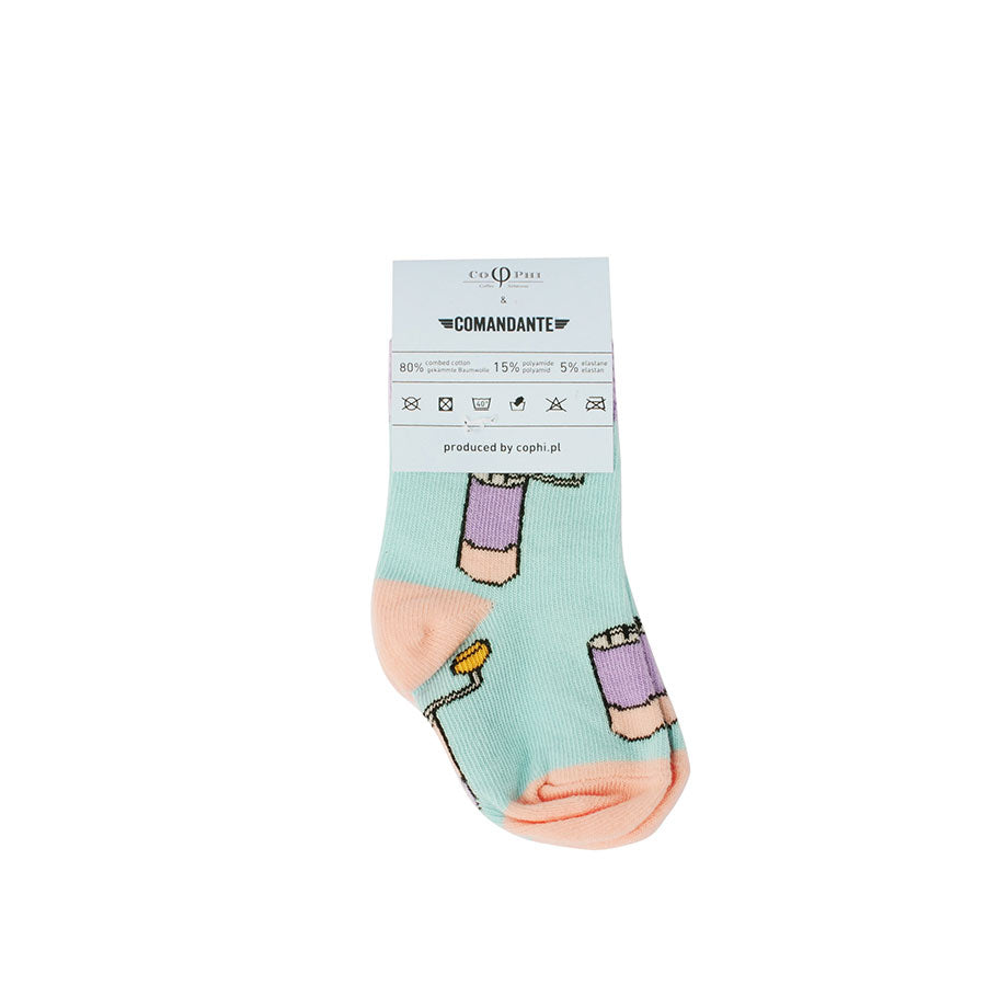 Comandante Socken Pastell