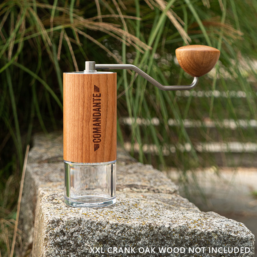 Comandante Kaffeemühle C40 MK4 Nitro Blade | Premium Wood - American Cherry - B-Ware (Neu, unbenutzt)