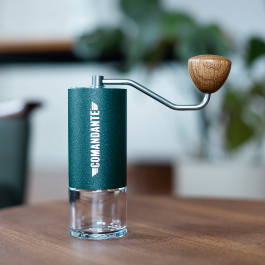 Comandante Kaffeemühle C40 MK4 Nitro Blade | Racing Green