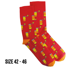Comandante Socken rot 42-46