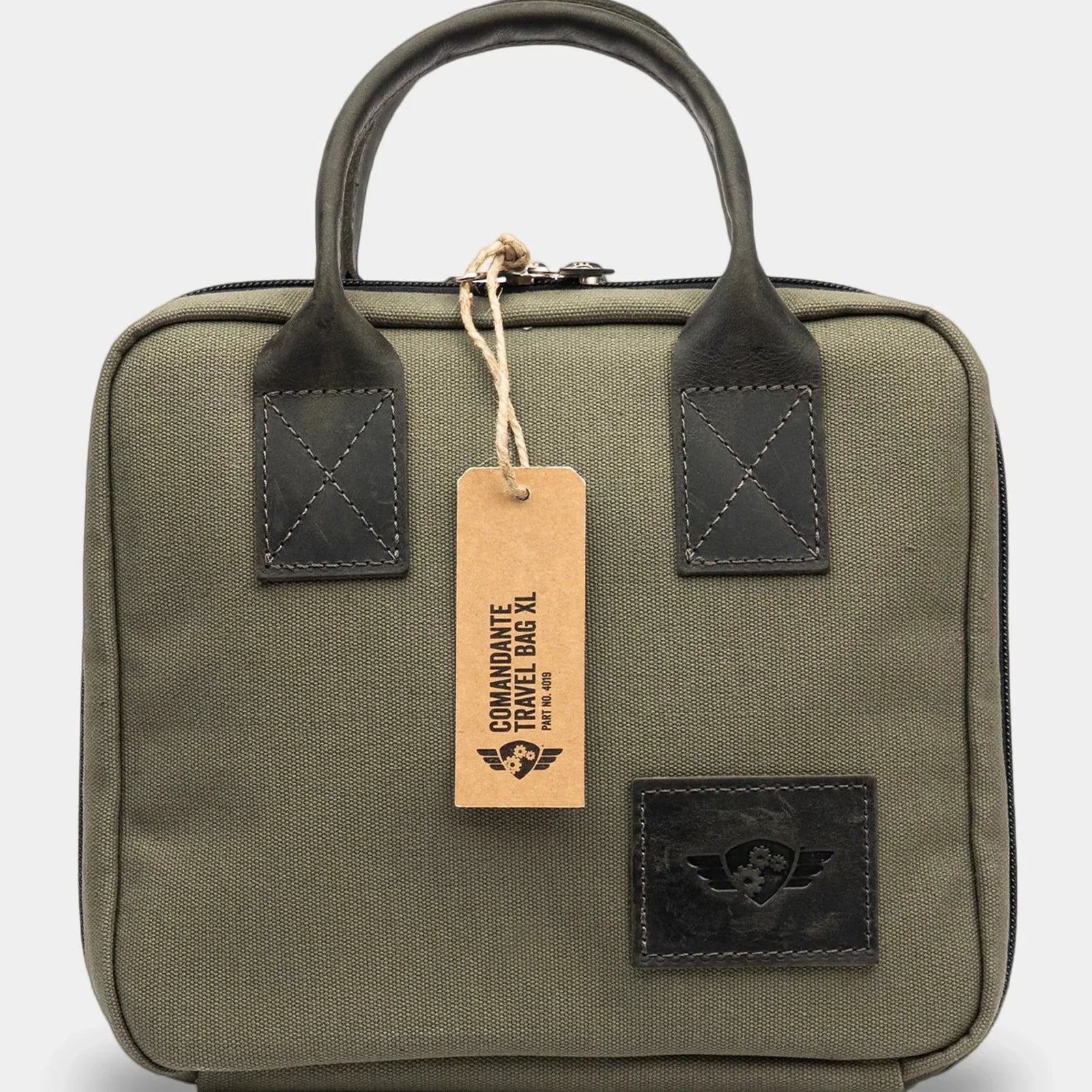 Comandante Kaffeemühle C40 MK4 Nitro Blade | Vintage Oak Classic Bundle + Travel Bag XL Forest