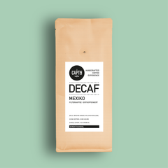 DECAF Mexiko Kaffee Entkoffeiniert - Mild, Milchschokolade