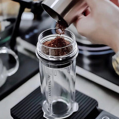 Delter Coffee Press Kaffeebereiter, inkl. 100 Filter