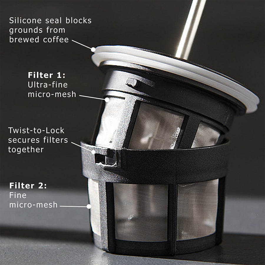 Espro P0 Ultralight Travel Coffee Press, French Press für unterwegs