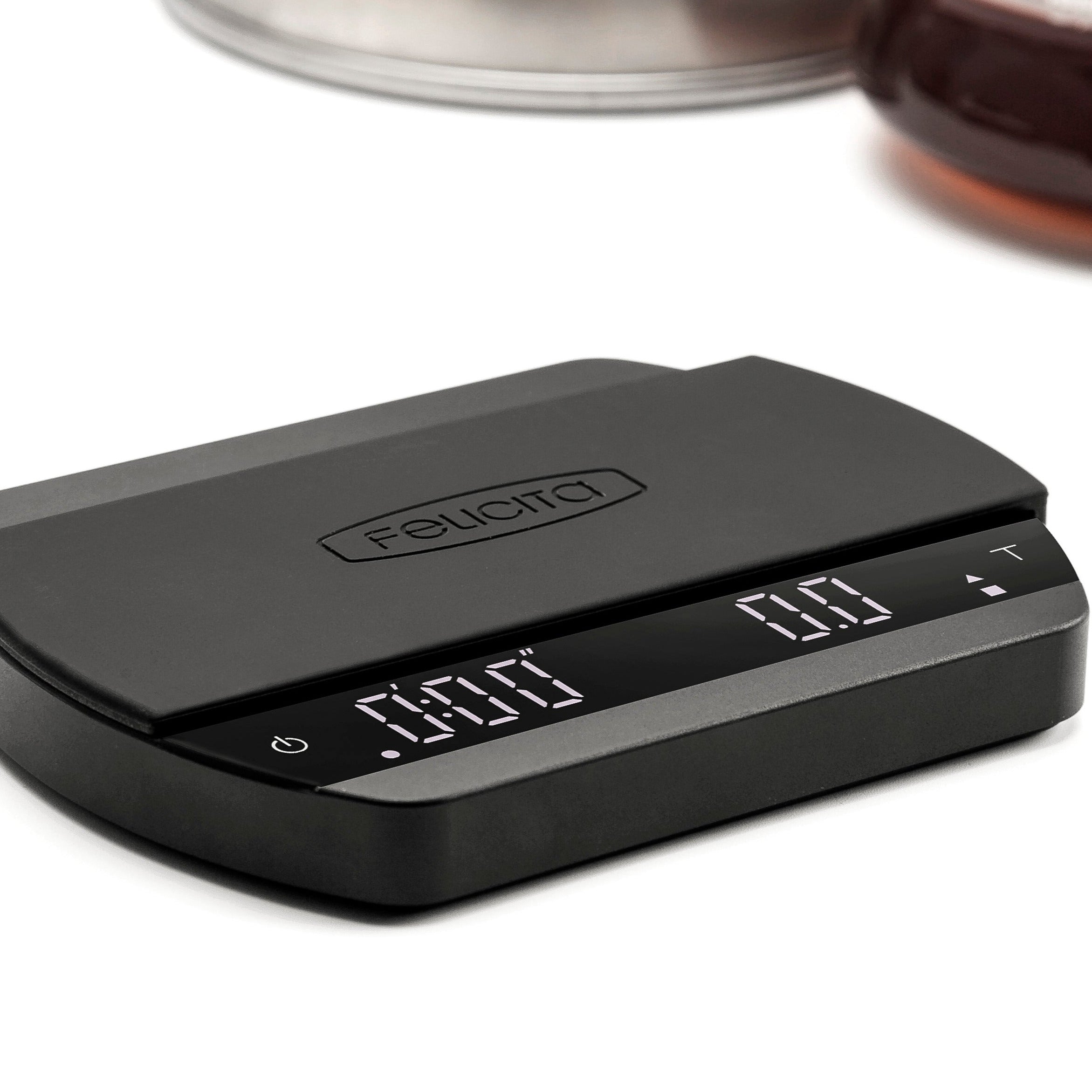 Felicita Arc Digitale Espressowaage, schwarz - B-Ware (neu, unbenutzt)