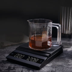 Felicita Parallel Digitale Waage mit Bluetooth, schwarz