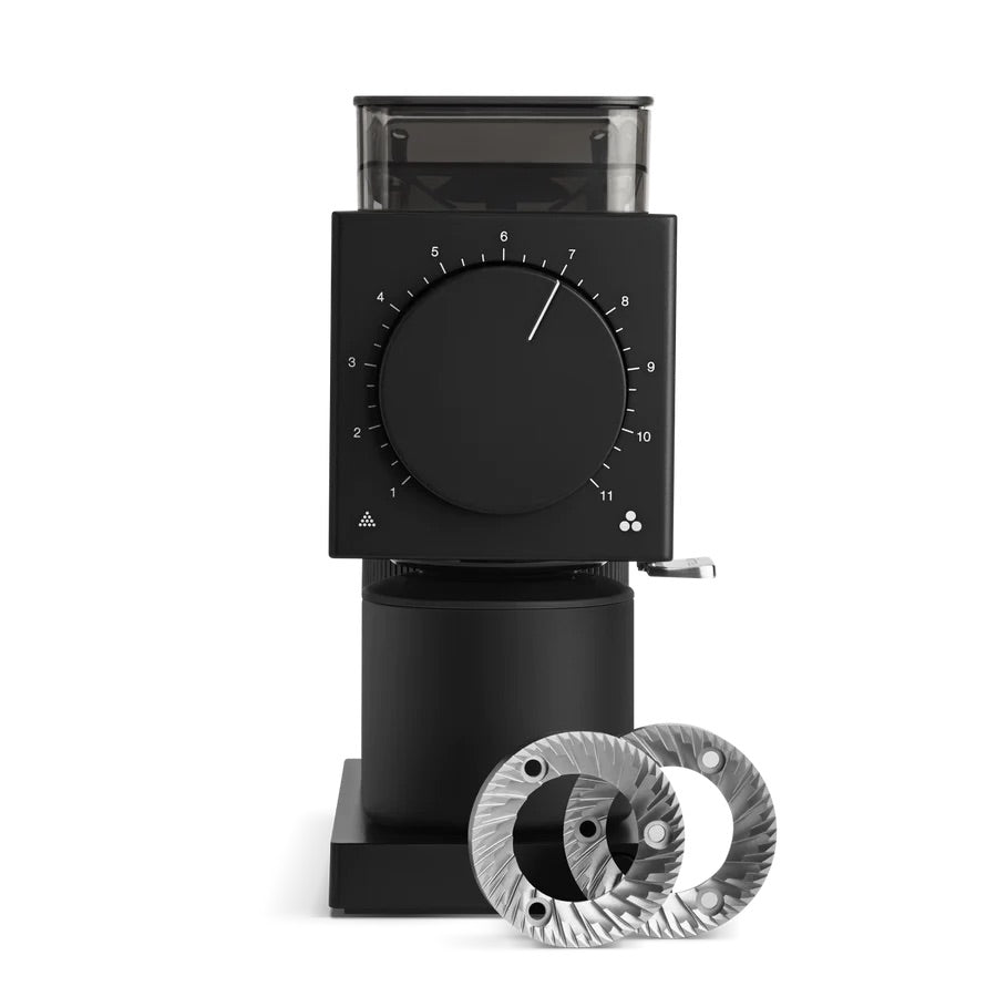 Fellow Ode Brew Grinder Gen 2 elektrische Kaffeemühle Matt-Schwarz - wenig gebraucht, wie neu
