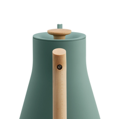 Fellow Stagg EKG Pro Wasserkocher elektrisch Smoke Green + Maple, 0,9 l