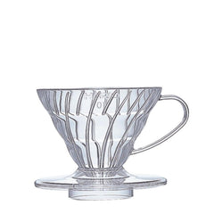 Hario Handfilter Coffee Dripper V60 Größe 01, Transparent