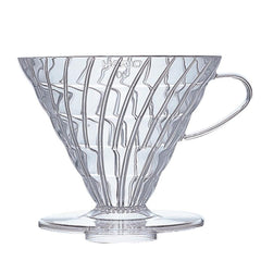 Hario Handfilter Coffee Dripper V60 Größe 03, Transparent
