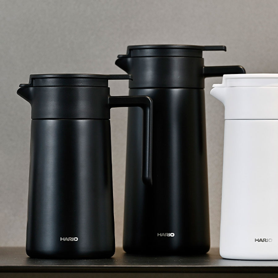 Hario Thermoskanne Double-Walled Thermal Pot schwarz 800 ml
