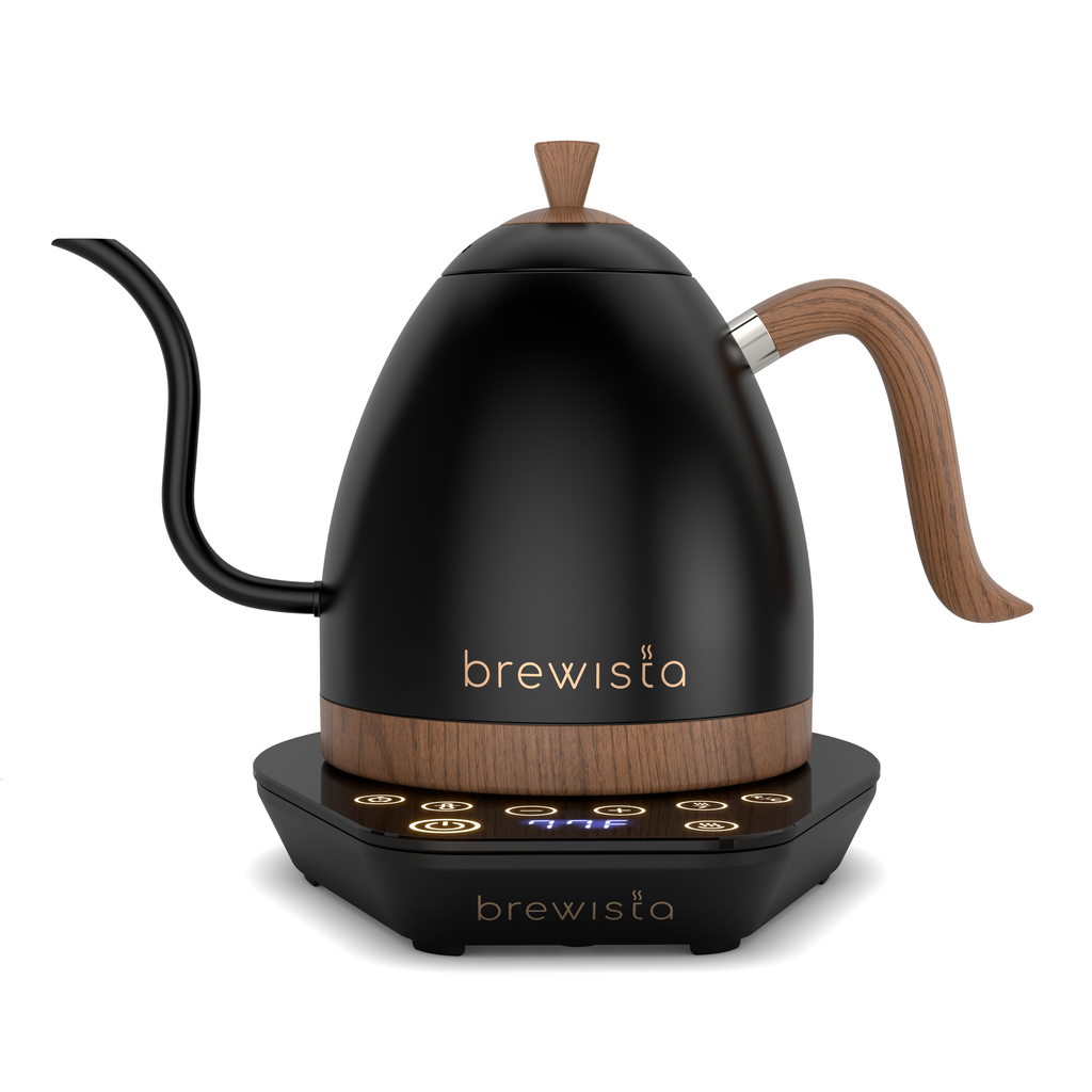 Brewista Wasserkocher Gooseneck Variable Kettle, 1 l - Matt-Schwarz - B-Ware