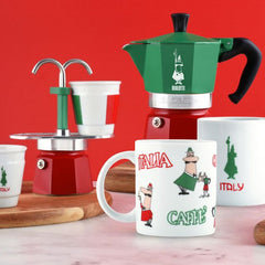 Bialetti Moka Express Italia Tricolore | Original Espressokocher