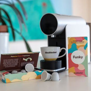 Doubleshot Funky Kaffeekapseln, Panama Specialty Coffee, 10 Stück